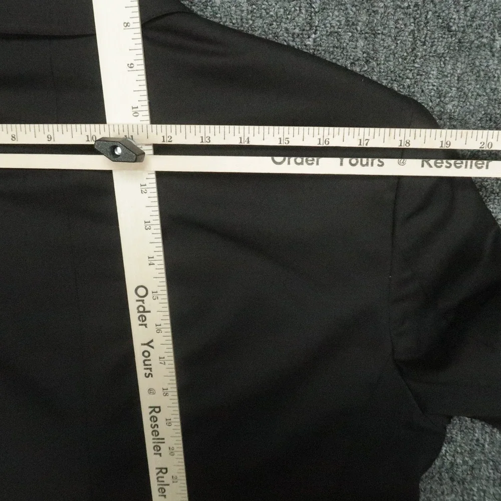 Banana Republic‎ Blazer Mens Black 42L Marzotto Wool Sport Coat Jacket